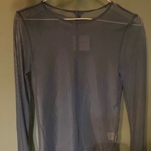 NWT sheer too long sleeve.  American eagle